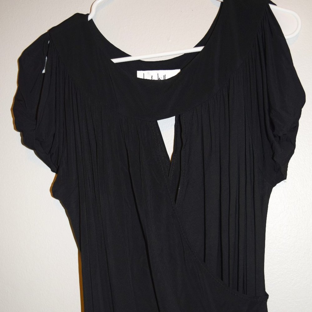 Nicole Miller Little Black Dress Size Medium